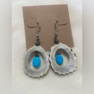 Deer Antler Earings